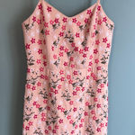 Club Monaco  Y2K Floral Pink Sleeveless Mini Dress Photo 0