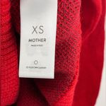 Mother baby alpaca & wool blend sweater XS Red Photo 4