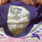 Ron Jon Unisex  Surf Shop Cozumel Raglan Shirt Purple Off White Size XL Photo 2