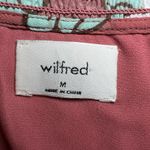 Aritzia Wilfred Molly Midi Dress Size Medium Multicolor Floral Print Long Sleeve Photo 3