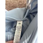 Alo Yoga Airbrush Streamlined Dress Seashell Blue White Size Medium Photo 7