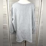 Coldwater Creek  Botanical Print Crewneck Sweatshirt Gray/Floral-2X Photo 1