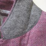 J.Crew NWT Bristol Blazer in Lilac Herringbone Wool Double-Breasted Jacket 16 Photo 3