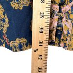 Free People  Magic Mystery Tunic Dress Womens S Boho Mixed Print Bell Sleeve Photo 10