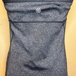 Athleta   Modra Halter Yoga Dress Size 10T Charcoal Heather Versatile Sporty Photo 7
