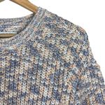 American Eagle Marled Knit Sweater Womens S Multicolor Relaxed Cool Girl Cozy Photo 3