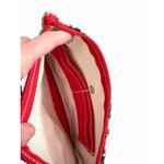 Lands' End  Red Plaid Fabric Wristlet Photo 3