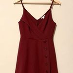 Urban Outfitters Silence + Noise Button-down Surplice Mini Dress Photo 1