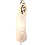 Ted Baker Chira Ivory Bodycon Embellished Shoulders Dress - Size 6 Photo 2