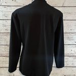 SYB AND ALI Blazer/Jacket Black w Mandarin Collar and Knot/Loop Closure Photo 1