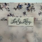 Love Shack Fancy Lily Skirt Size 4 Persian Pink Floral Ruffle Trim 100% Silk Boho Photo 8