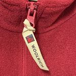 Woolrich  womens fleece burgundy vest size XL Photo 3