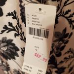 Anthropologie  Floral Black and White Women's Pants Photo 4