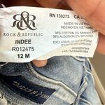 Rock & Republic  Distressed Ankle Jeans - Blue SZ:12 Photo 7