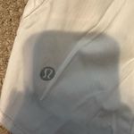 Lululemon White Track That  Shorts 5" Mid-Rise Photo 3