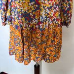 Closet London Dropwaist Dress 10 Cottagecore Boho Floral High Neck Floral Retro Yellow Photo 10