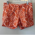 Brooks Brothers  Bermuda Shorts size 8 walking stretchy floral Photo 0