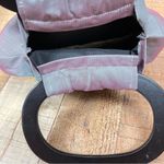 Vintage Iridescent Mini Bag Clutch Y2K Metallic Purse Formal Evening Silver Photo 2