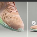 Lululemon  BlissFeel Women’s Running shoe scream green & beige summer activewear Photo 3