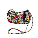 Vera Bradley Poppy Fields quilted mini purse Photo 0