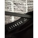 LIONESS  Black Cut-Out Long Sleeve Aswan Maxi Dress with Side Slit Size XL Photo 5