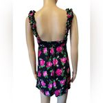 Smart & Sexy Sleepwear Vintage 90s Whimsygoth Romantic Rose Ruffle Slip Dress Photo 6