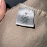 Dress Barn  Vintage Khaki Tan Lightweight Cotton Utility Jacket Shoulder Pads M Photo 9