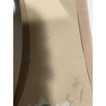 Woman’s BCNGeneration Brazen Tan Leather Peep Toe High Heel Pumps 6.5 B Brown Photo 7