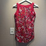 J.Jill Women’s Floral Pink Tank Top Size XS Photo 4