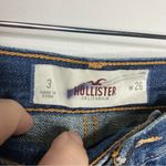 Hollister Y2K  low rise jean‎ shorts raw hem size Shows size 26 Photo 3