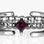 Paparazzi City Center Purple Ring (24) Photo 1