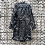 White House | Black Market Animal-Print Foil Shirt Dress Silver Black Snake Size 6 Photo 2