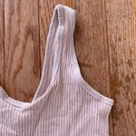 Urban Outfitters tan cream ribbed out from under  tank top Photo 7
