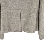 Banana Republic  Tweed Wool Blend Peacoat Gray Size Medium Photo 5