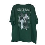 Tim McGraw Faith Hill Graphic Band World TourTee Shirt Green Size 2X Photo 1