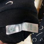 Marine layer Anytime Black Noodle Print Sweatshirt Womens L Crewneck 90s Art Geo Photo 8