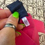 Tommy Hilfiger  80s Style Hot Pink Puff Sleeve Heart Sweater Long Sleeve - Small Photo 6