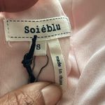 SOLEBLU | Baby Pink Embroidered Cold Shoulder Maxi Dress Sz S Photo 15