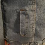 Sherpa Lined Denim Jacket Size S Blue Photo 5