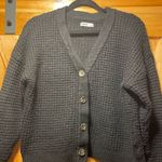 Sonoma  Charcoal Button-Up Cardigan Photo 0