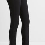 Vince $295 Black Stitch Front Seam Ponte Legging M Photo 0