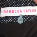 Rebecca Taylor Gray Tweed Linen Wool Pencil Skirt Photo 6