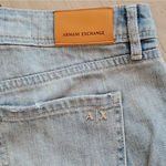 Armani Exchange High Rise Denim Shorts Size 25 Photo 1