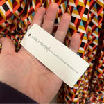 Live 4 Truth NWT  puff sleeve crop v neck blouse with geometric pattern size M Photo 5