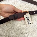 Duluth Trading Company NWT Genuine Dark Brown Leather Belt Size M Photo 3