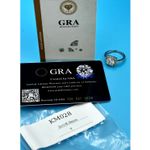 2 carat Moissanite Square Cut Ring with Moissanite Accents Size 7 Silver Photo 15