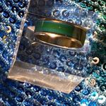 Boutique Rainbow Mood Ring Size 10 Womens Sterling Silver 925 Jewelry gift emo egirl Photo 4