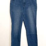 Old Navy  Mid Rise Wow Super Skinny Jeans Darker Medium Wash Five Pocket Stretch Photo 1