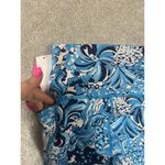 Lilly Pulitzer Luxletic South Beach High Rise Bike Shorts Resort White Mermazing Photo 4