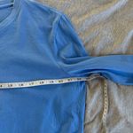 Life is Good Women’s Long Sleeve Crusher Periwinkle Blue Music Note Floral XL Photo 7